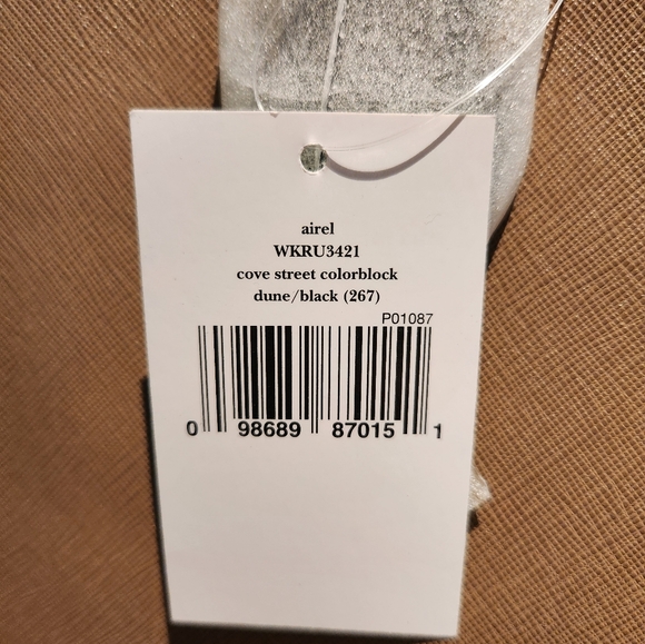 Kate Spade NY Cove Street Color Block dune/black Purse NWT - Picture 5 of 13